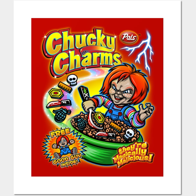 Chucky Charms V2 Wall Art by Punksthetic